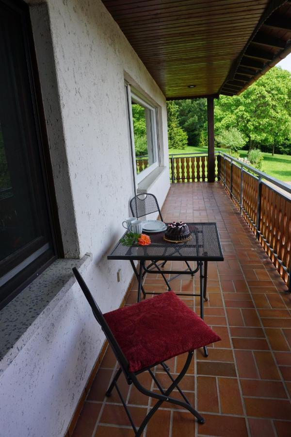 Ferienwohnung Oettersbach พ็อพเพินเฮาเซน ภายนอก รูปภาพ
